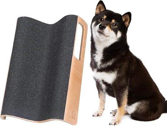 M-Shaped Dog Scratch Pad for Nails, Dog Nail File Toy for Dog Nail Maintenance, Shortened Dog_ Side Nails Easily (M)