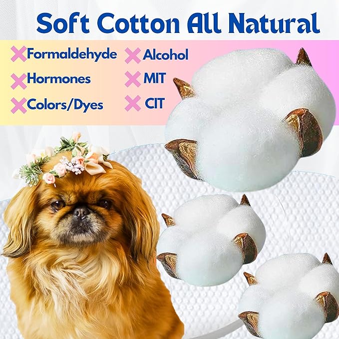 Dog Eye Wipes for Discharge and Crust, Tear Stain Remover Wipes for Shih-Tzu, Yorkies, Pekingese, Pugs, Schnauzers, and Cats,120 Non-Irritant Pre-Soaked Eye Wash Pads for Dogs and Cats [120ct]