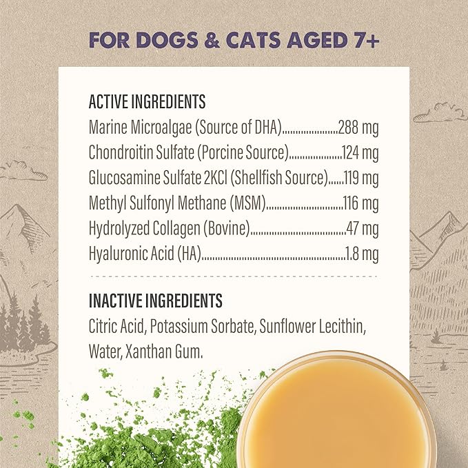 Grizzly Life Stage Liquid, Senior Health Supplement (16 FL. OZ)