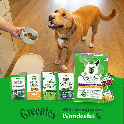 Greenies Smart Essentials Large Breed Adult High Protein Dry Dog Food Real Chicken & Rice Recipe, 30 lb. Bag