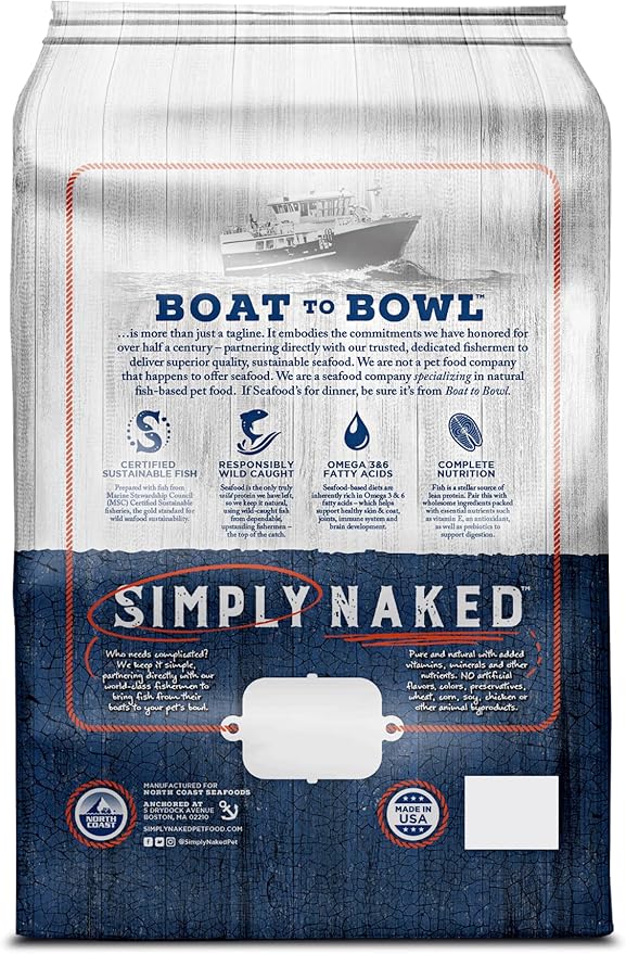 Wild Alaskan Salmon Grain-Free Dog Food | No Chicken or Other Animal by-Products | Rich in Omega 3 & 6 Fatty Acids | Sustainably Sourced Wild Caught Fish | Made in The USA | 11lb Bag