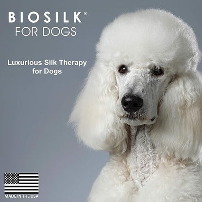 BioSilk for Pets Slicker Dog Brush for Pet Hair Removal | Removes Mats, Tangles & Loose Hair with Minimal Effort & Comfort | Suitable for Long or Short Haired Dogs