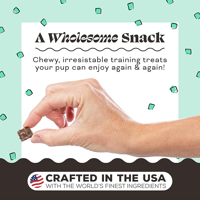 Primal Chicken Jerky Dog Treats Made with Chicken Bone Broth for Dogs, Give Pieces a Chance, Training Treat for Dogs, 4 oz (Pack of 2)