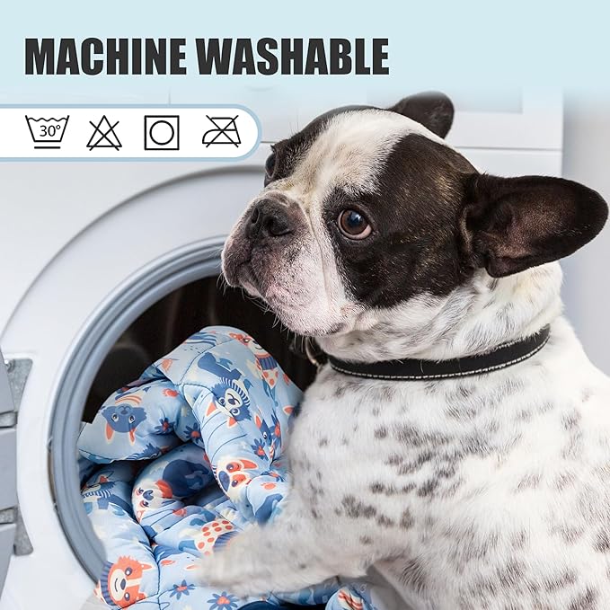 Premium Cooling Blanket for Dogs Pet Cooling Pads Washable Pet Cool Mat for Cats Hot Weather Puppy Lightweight Throw Calming Pad(28x40 inches)