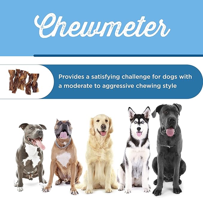 Best Bully Sticks 4-5 Inch Braided Bully Sticks - 1 lb (Pack of 1) - Natural, Easily Digestible, Limited Ingredient, Rawhide Alternative, Free-Range Grass-Fed