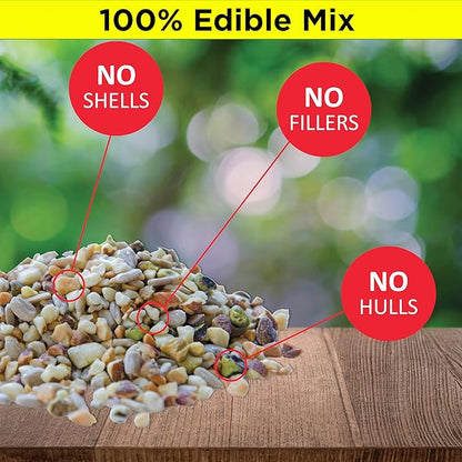 Lyric Fine Tunes Wild Bird Seed - No Waste Bird Food Mix - Attracts Colorful Wild Birds - Perfect for Your Backyard Feeders - 10 lb. (pack of 2 - 5 lb bags)