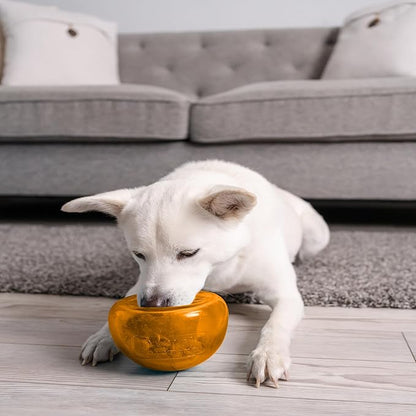 Outward Hound by Planet Dog Snoop Interactive Treat Dispensing Dog Toy, Large, Orange