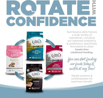 NutriSource Element Series Open Waters Dry Dog Food, Haddock, Trout and Duck, 4LB