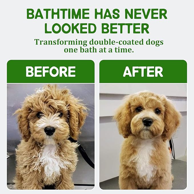 Dog Shampoo for Allergies & Itching - Natural Camellia Oil Pet Shampoo for Sensitive Skin, Deshedding, Smooth Coat for Smelly Dogs |Effective Odor Removal | 16 oz