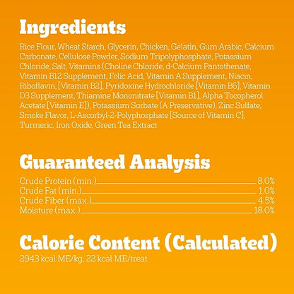 Pedigree Dentastix Small and Toy Breed Dog Treats, Original with Real Chicken, 17.7 oz. Bag (84 Treats)
