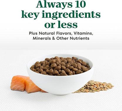 Nutro Limited Ingredient Diet Adult Dry Dog Food, Salmon & Lentils Recipe, 4 lbs.