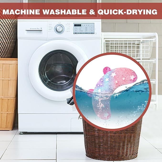 Dog Pillows for Small Dogs and Cats, Anxiety Relief Pillows for Dogs and Cats, U-Shape Pillow for Improving Pet Sleeping, Half-Count Soft Cat Pillow, Machine Washable (Pink)