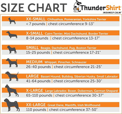 ThunderShirt for Dogs, Small, Platinum Sport - Dog Anxiety Relief Calming Vest