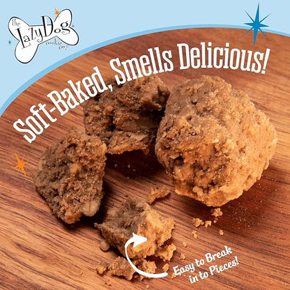 The Lazy Dog Cookie Co. Mutt Mallows Soft Baked Dog Treats, Wheat, Corn & Soy Free, Baked in The USA, 5 oz Cost Saving Variety Bundle (Pack of 3)