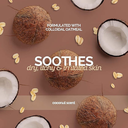 Bark2Basics Oatmeal Dog Shampoo and Conditioner 2 in 1 Bundle, 16 oz - Natural Colloidal Oatmeal, Professional Grade, Coconut Scent, Moisturizes Dry Itchy Sensitive Skin, 16:1 Concentrated