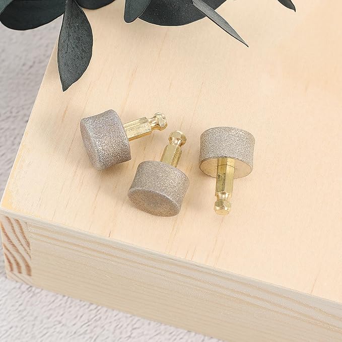 Dog Nail Grinder Replacement Heads: 10Pcs Pet Nail Grinder Diamond Tip Replacement for Most Brands - Spare Grinding Head for Electric Pet Paw Trimmer