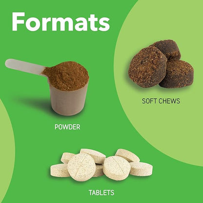 InClover Connectin Natural Hip & Joint Supplement for Dogs with Glucosamine, Chondroitin & Hyaluronic Acid - Powder for Dog Mobility, Comfort & Active Lifestyle Support, 23oz