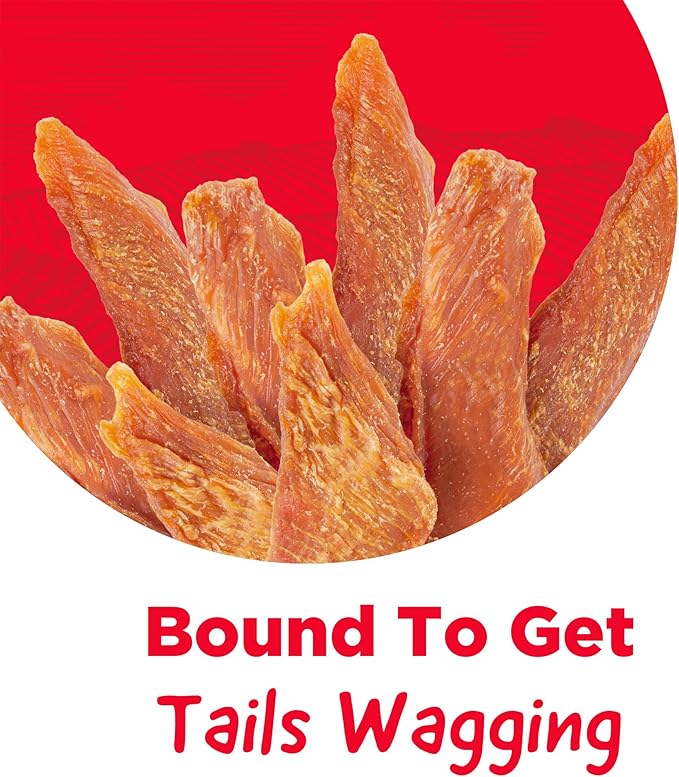 Chicken Jerky Tender Dog Treats, High Protein, Low Fat, No Artificial Colors, 32 oz