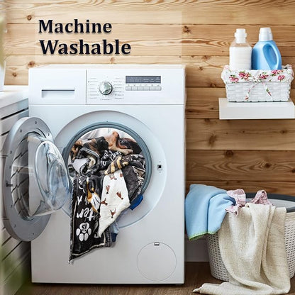 Tupmnbry Boxer Dog Blanket Cute Puppy Throw Blanket Super Soft Flannel Throw Blanket Lightweight Fluffy Plush Fuzzy Bed Blanket for Cute Pet 60"X80"