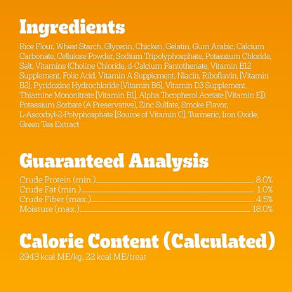 Pedigree Dentastix Small and Toy Breed Dog Treats, Original Flavor, (4) 58ct Bags (232 Treats Total)