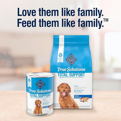 Blue Buffalo True Solutions Total Support Natural Dry Dog Food for Adult Dogs, Chicken, 24-lb. Bag