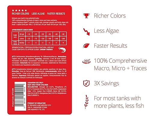 2HR Aquarist All-in-one Aquarium Plant Fertilizers APT 3 / Complete (500ml)