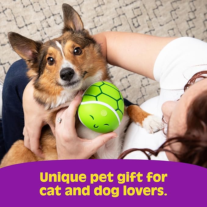 WHAT DO YOU MEME? Paws & Relax: The Adorable Turtle-Shaped Pet Massager, for Dogs & Cats