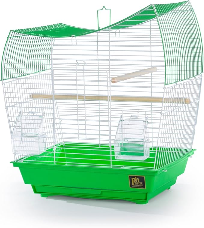 Prevue Pet Products South Beach Wave Top Bird Cage, Lime Green (SP50081)