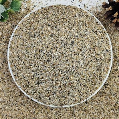 5lbs Aquarium Gravel, 1/16"(0.6-1.2mm) Natural River Rocks Succulent Cactus Pea Gravel for Plants, Fish Tank, Decorative Pebbles for Gardening, Flower Pots, Vase Fillers, Landscaping