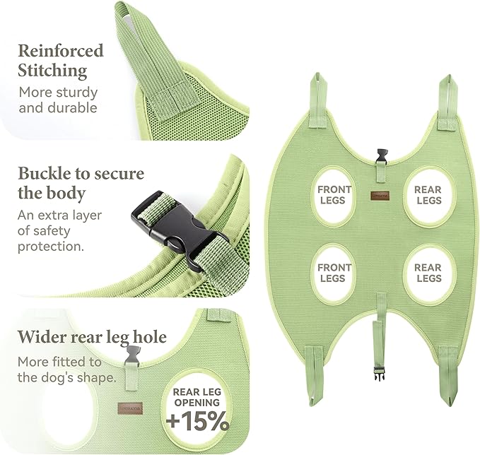 Dog Grooming Hammock  for Dogs Cat Grooming Hammock,Dog Sling for Nail Trimming with Dog Nail Clippers for Small Dogs,Dog Hammock for Nail Trim,Dog Hanging Harness for Nail Trimming