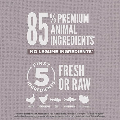 ORIJEN Amazing Grains Fit & Trim Dry Dog Food Recipe, 22.5lb