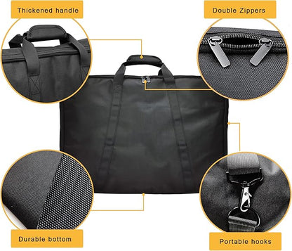 45" Dog Playpen Storage Bag, Suitable for Foldable Exercise Pet Playpens, Dog Fence Travel Bag with Handles for Camping and RV Trip, Waterproof Oxford Fabric