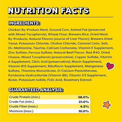 Temptations MixUps Backyard Cookout Flavor Crunchy and Soft Cat Treats, 6.3 oz. Pouch (Pack of 10)