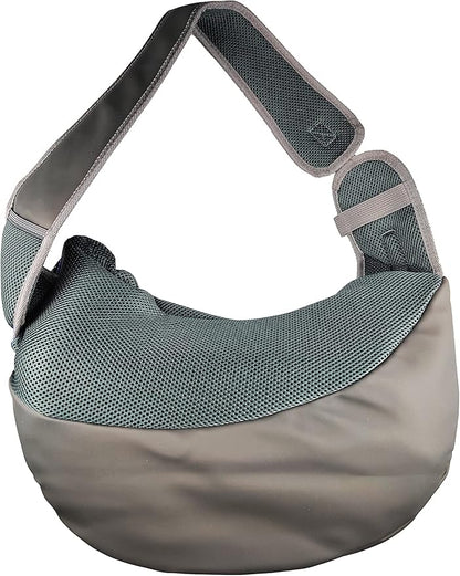 Dog Cat Sling Carrier Pet Sling Carrier Pet Sling Bag Cat Puppy Sling Bag Dog Cat Carrier Pet Carrier Single Shoulder Chest Sling Carrier for Small Dog and Cat Black