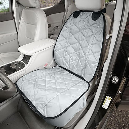 4Knines Front Seat Cover for Dogs - Grey