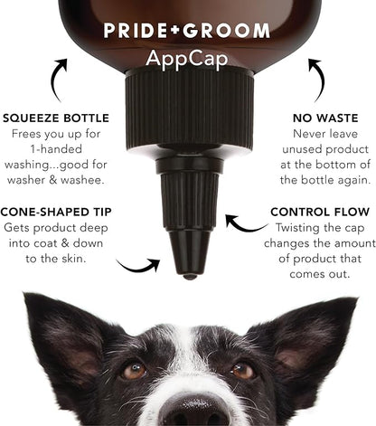 Pride and Groom The Sensitive One Dog Shampoo  All Natural Blend of Essential Oils & Gentle Ingredients for Puppies & Dogs with Sensitive Skin & Coats to Soothe and Regulate Skin & Follicles  16oz