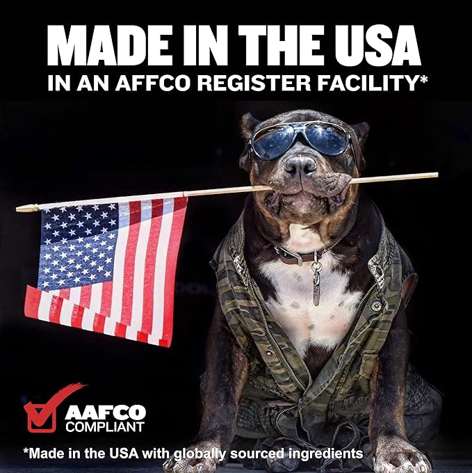 Bully Max 2-in-1 Muscle Builder Power Tabs for Puppies & Adult Dogs - Puppy & Dog Treats Vitamins for Muscle Gain & Growth - Multivitamin Supplements for All Breeds & Ages - 30 Chewable Tablets