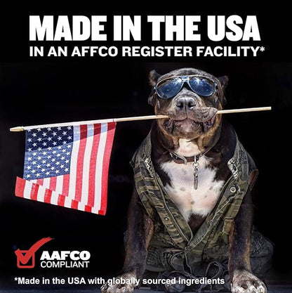 Bully Max 2-in-1 Muscle Builder Power Tabs for Puppies & Adult Dogs - Puppy & Dog Treats Vitamins for Muscle Gain & Growth - Multivitamin Supplements for All Breeds & Ages - 30 Chewable Tablets