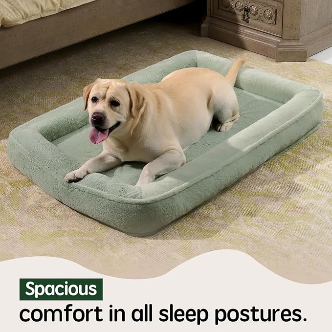 BALANCE Jumbo Dog Beds, Orthopedic Dog Bed, Washable Dog Bed with Removable Cover, Waterproof Dog Bed with Nonskid Bottom, Doggy Bed, Dog Beds for Large Dogs
