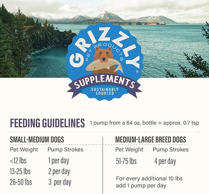 Grizzly Life Stage Liquid, Senior Health Supplement (32 FL. OZ)