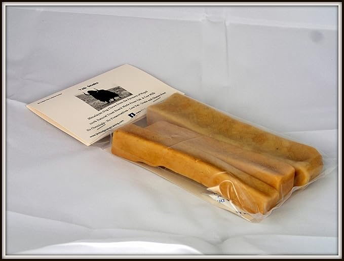 Himalayan Yak Snak Dog Chew - Assorted Size 3 Pack - Hard Cheese Snack Chews for Your Dog or Puppy Made from Yak Milk - All Natural - No Preservatives - Healthy - Limited Ingredients (Assorted 3-Pack)