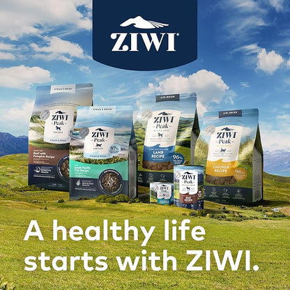 ZIWI Peak Steam & Dried Dog Food - Grass-fed Beef w/Pumpkin - High Protein, Low Carb, All Breeds & Lifestages, for Digestive Health (28.8oz)
