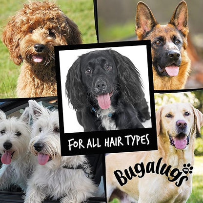 Dog Shampoo by Bugalugs Lavender & Chamomile 4 in 1 Dog Grooming Shampoo Products for Smelly Dogs with Fragrance, Best Puppy Shampoo, Vegan pet Shampoo & Conditioner