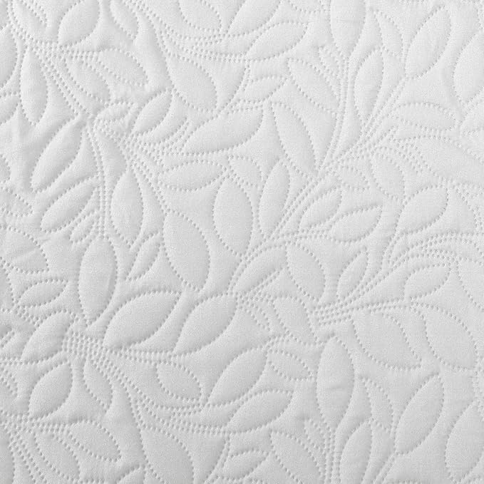 Easy-Going Waterproof Dog Bed Cover Reversible Leak Proof Pet Blanket Replacement Mat for Furniture Washable Couch Cover Sofa Cover for Dogs Cat(52x86 Inch, White/White)