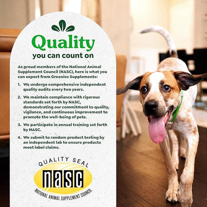 Greenies Supplements Calming Chews for Dogs Chicken Flavor, 14.7 oz. Container of 80 ct.