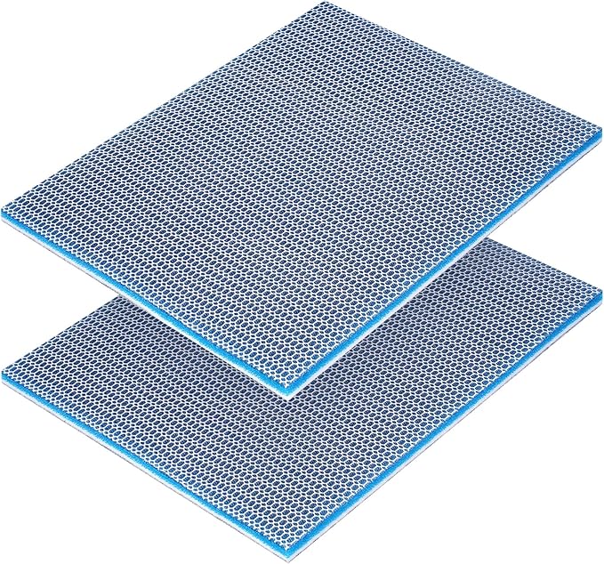 Aquarium Filter Media Sponge Pad, Multi-Layer Foam Filter Floss for Fish Tank Filters Accessories (15.75"x11.81"x0.6", 2 Pack)