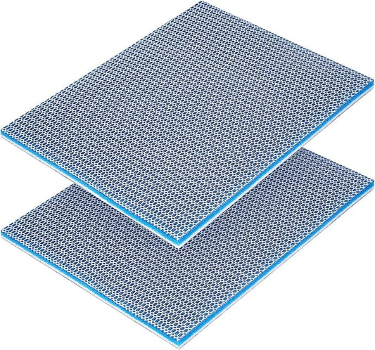 Aquarium Filter Media Sponge Pad, Multi-Layer Foam Filter Floss for Fish Tank Filters Accessories (15.75"x11.81"x0.6", 2 Pack)