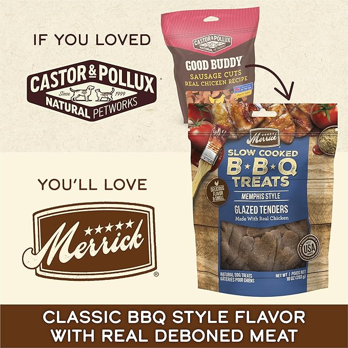 Castor & Pollux Good Buddy Sausage Cuts Real Chicken Recipe Grain Free Dog Treats, 5-oz bag