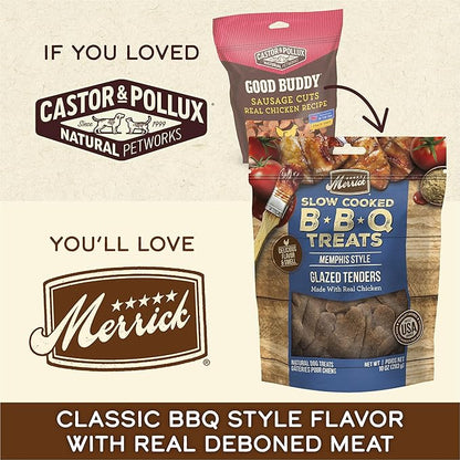 Castor & Pollux Good Buddy Sausage Cuts Real Chicken Recipe Grain Free Dog Treats, 5-oz bag