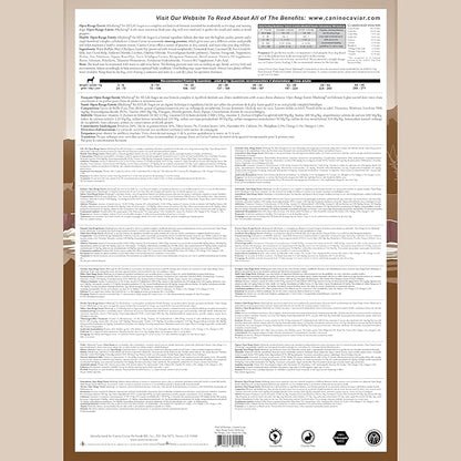 Canine Caviar - Open Range: Water Buffalo & Chickpea Alkaline Dry Dog Food, Limited Ingredients, Gluten-Free, Based on Science & Research, Veterinary Alternative Diet (22 Pound Bag)